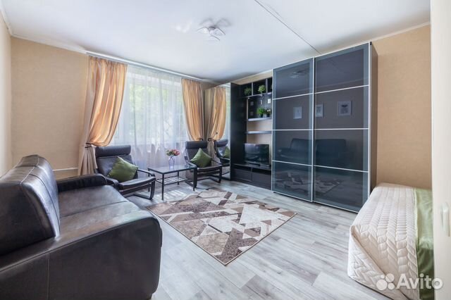 

1-к. квартира, 35 м², 2 кровати