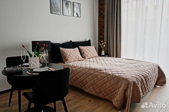 

Квартира-студия, 30 м², 1 кровать