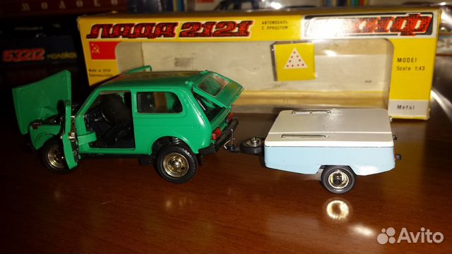 Масштабная модель Лада 2121 Скиф