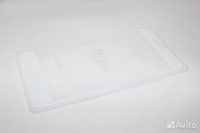 iPhone 6 Plus 5.5 2.5D (белый) защитное стекло гну
