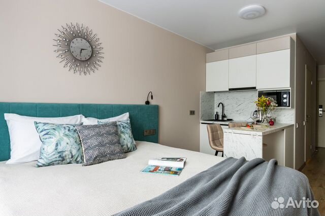 

Квартира-студия, 20 м², 1 кровать