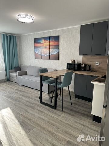 

Квартира-студия, 27 м², 2 кровати