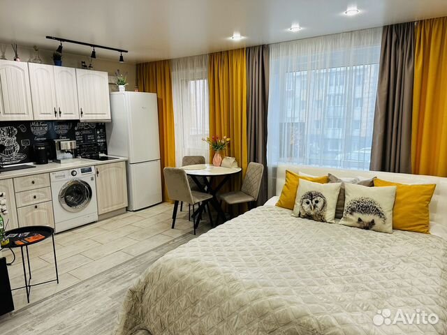 

Квартира-студия, 30 м², 2 кровати
