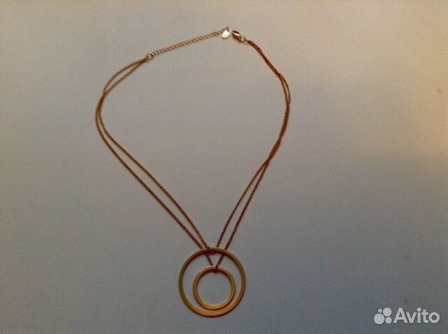 Колье с подвеской