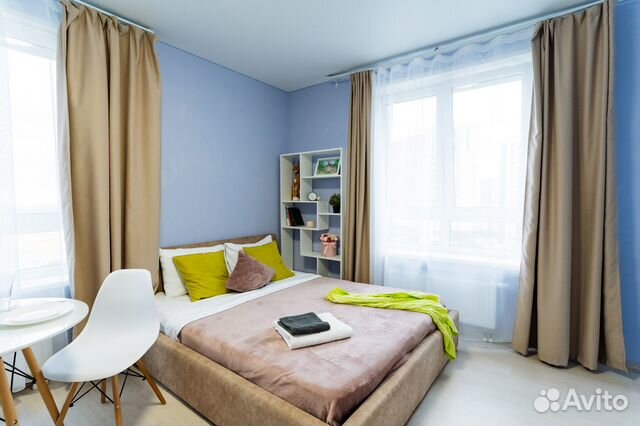 

Квартира-студия, 30,1 м², 2 кровати