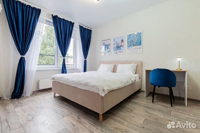 

Квартира-студия, 35 м², 1 кровать