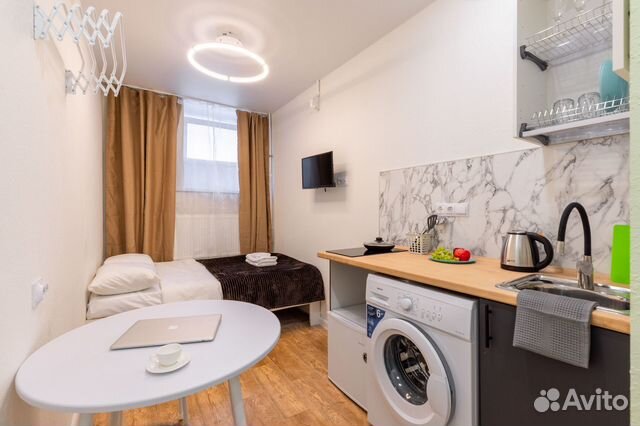 

Квартира-студия, 14 м², 1 кровать