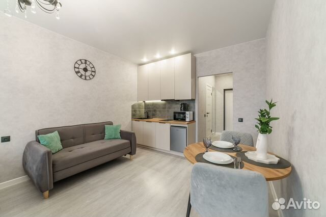

Квартира-студия, 30 м², 2 кровати