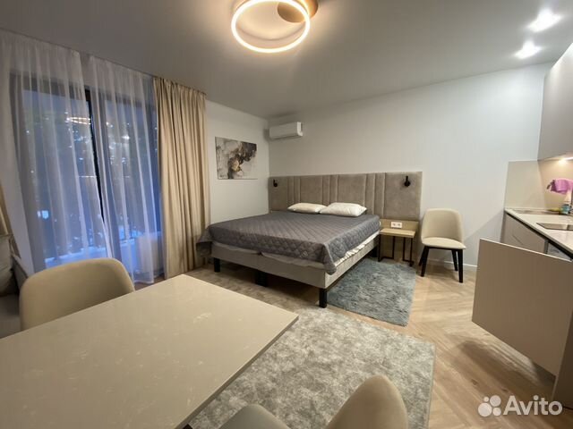 

Квартира-студия, 30 м², 2 кровати