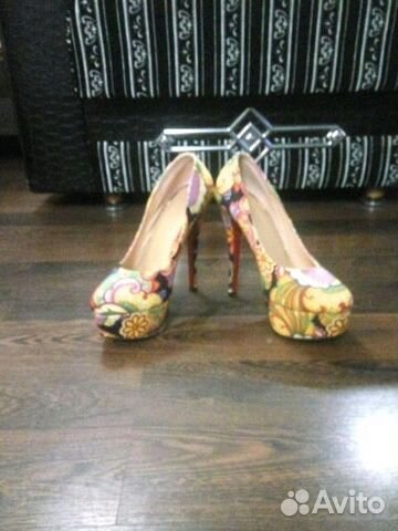 Туфли с принтом (почти как Louboutin) Туфли с принтом (почти как Louboutin)