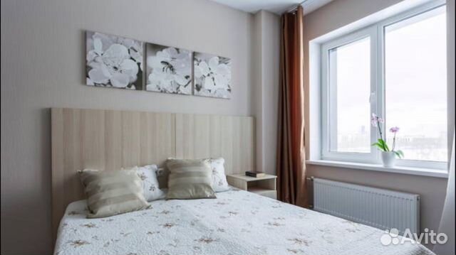 

1-к. квартира, 47 м², 2 кровати