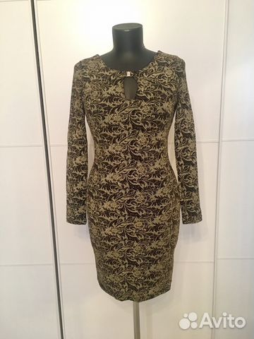 Платье черное золотое мини коктейльное Платье черное золотое мини коктейльное