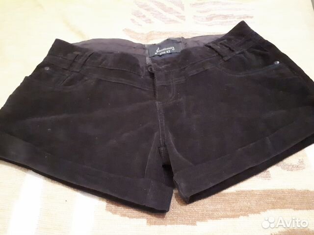 Шорты вельветовые новые
