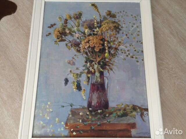 Н. М. Галанов 1982 год 64/80 см