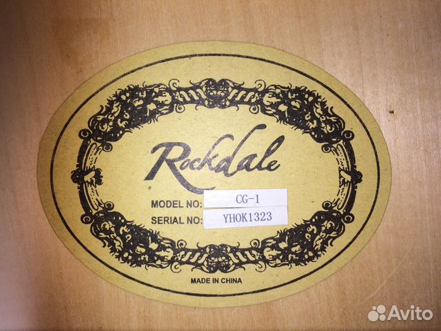 Гитара RockDale струны нейлоновые