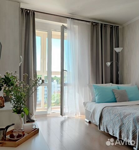 

1-к. квартира, 40 м², 2 кровати