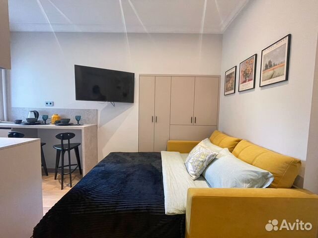 

Квартира-студия, 17 м², 1 кровать