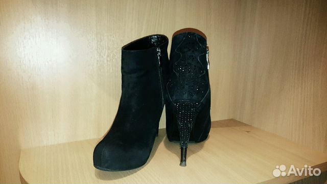 Ботильоны осень/весна натур.замша Ботильоны осень/весна натур.замша