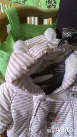 Зимний комбинезон-трасформер Mothercare разм. 80 Зимний комбинезон-трасформер Mothercare разм. 80