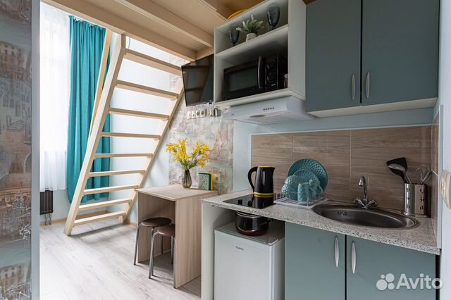 

Квартира-студия, 17 м², 1 кровать