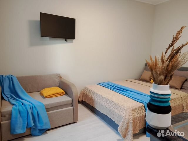 

Квартира-студия, 27 м², 2 кровати