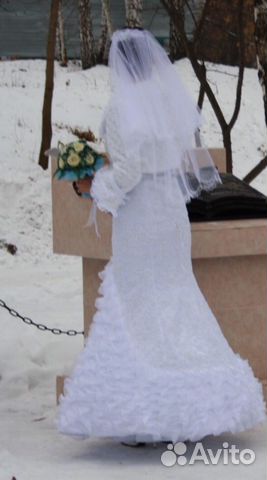 Свадебное платье и шубка Свадебное платье и шубка