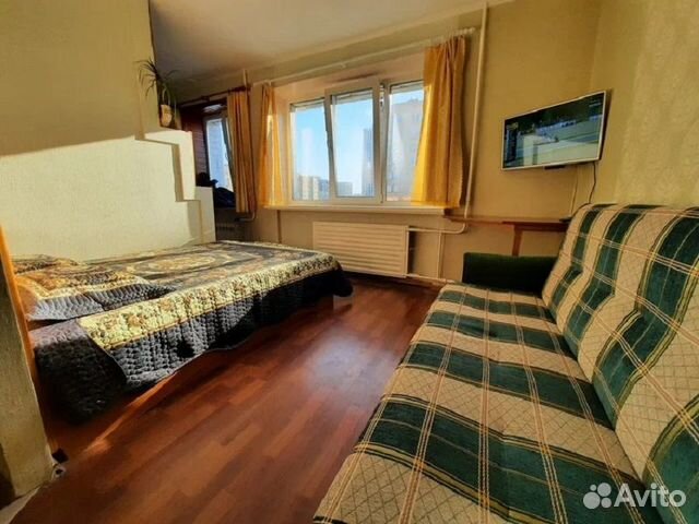 

1-к. квартира, 28 м², 2 кровати