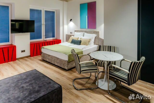 

Квартира-студия, 39 м², 2 кровати