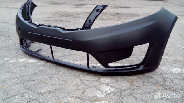 Бампер передний Кия Рио под Покрас