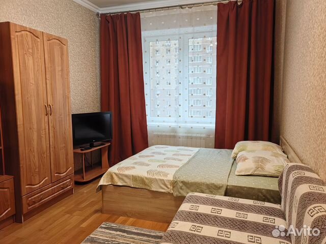 

1-к. квартира, 41 м², 3 кровати