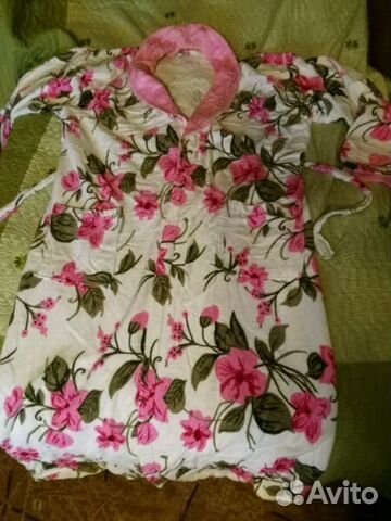 Махровый халат 58рр