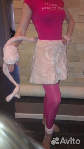 Карнавальный костюм розовой пантеры