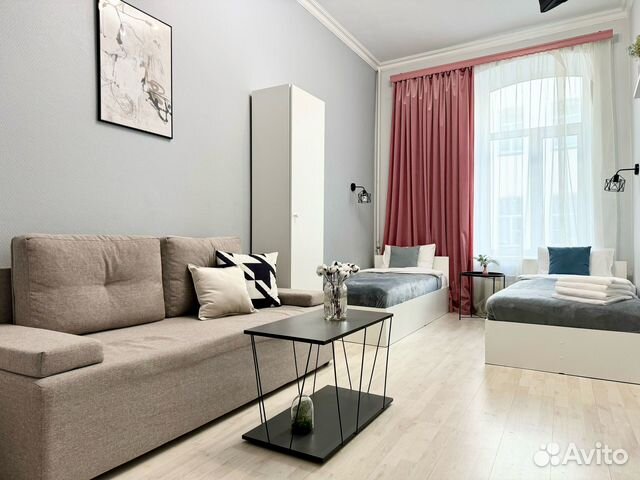 

Квартира-студия, 22 м², 3 кровати