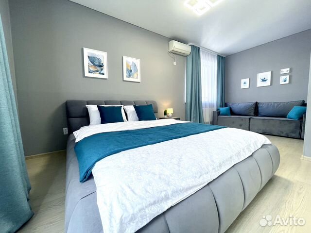 

1-к. квартира, 45 м², 2 кровати