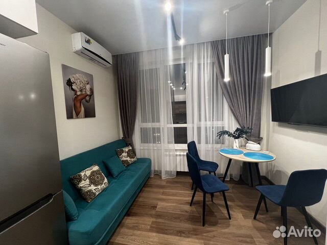 

1-к. квартира, 34 м², 2 кровати