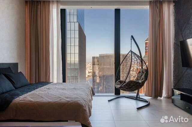 

Квартира-студия, 50 м², 2 кровати