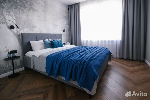 

1-к. квартира, 41 м², 2 кровати