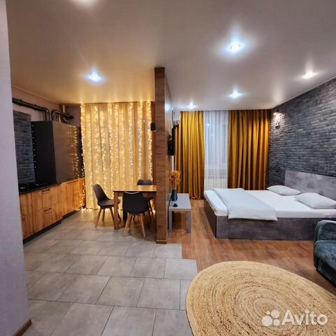 

Квартира-студия, 36 м², 2 кровати