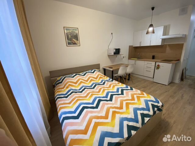 

Квартира-студия, 25 м², 1 кровать