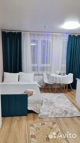 

Квартира-студия, 28 м², 1 кровать