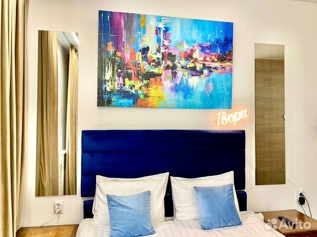 

Квартира-студия, 24 м², 2 кровати