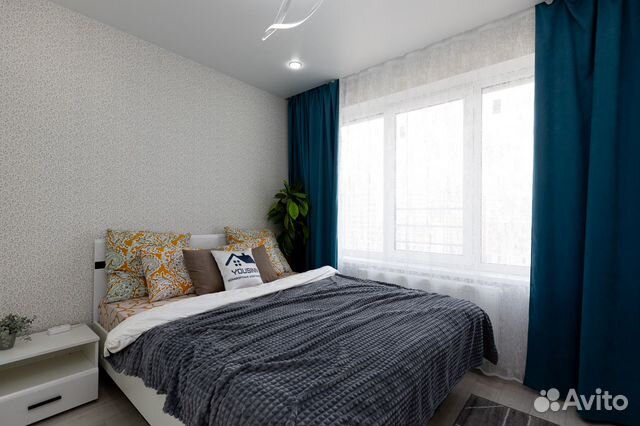 

1-к. квартира, 38 м², 2 кровати