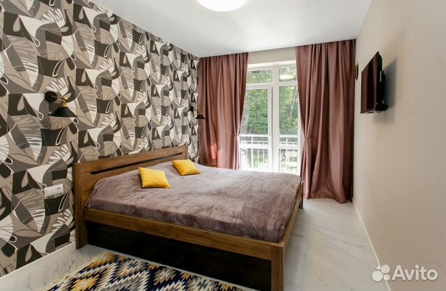 

1-к. квартира, 38 м², 2 кровати