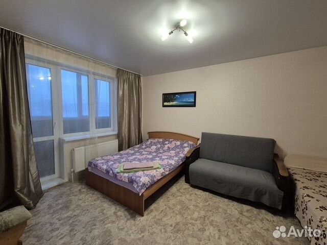 

1-к. квартира, 36 м², 3 кровати