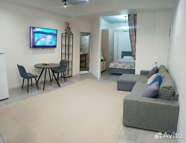 

Квартира-студия, 40 м², 2 кровати