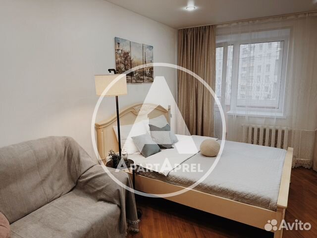 

1-к. квартира, 41 м², 2 кровати