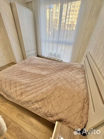 

1-к. квартира, 42 м², 2 кровати