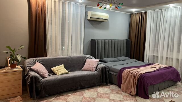 

Квартира-студия, 35 м², 2 кровати