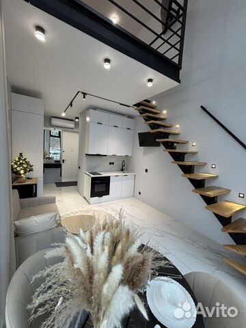 

Квартира-студия, 42 м², 2 кровати