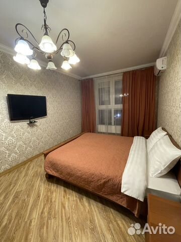 

1-к. квартира, 43 м², 2 кровати